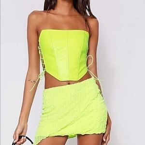 Tigermist skirt never worn lanie knot skirt green size small